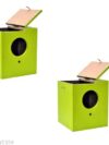 GO7 Breeding Box for Parrot, Zava Zibra Budgies & Finch Love Bird Pack of 2