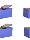 GO7 Wooden Squirrel House, Comfortable & Safe House Pack of 4