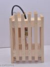 Wooden Square Hanging Ceiling Light | Table Kitchen Vintage Wooden Pendant Light | Lights Suspension Restaurant, Cafe, Kitchen & Dining Room Home Decor