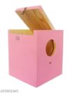 GO7 Wooden Bird House & Breeding Box, for Multiple use Pack of 1