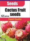 GO7 Cactus Plant Seed for Farming and Home Gardening, Plant use for Indoor and Outdoor Shoe Piece, Plant for Office Desk (425 pic)