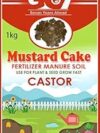 GO7 Castor Mustered Cake , Soil Mix Potting , Soil Manure Mustard Cake,SARSO Khali, Good for Plant Growth ,Soil Manure Husk (1 kg, Cake) (1 kg )
