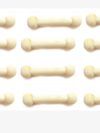 GO7 Wooden Neem Teeth Dumbbell Shape for Baby (6 to 12 months) – Natural, Safe Teething Toy – Non-Toxic, Eco-Friendly, Easy to Grip, Helps Soothe Sore Gums pack of 12