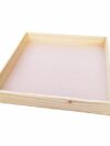 GO7 Tray with Wooden Frame and MDF Base | Trousseau Packing Trays | Serving Tray | Organizers 14×14×2