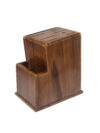 Wooden Knife Block with Utensil Holder