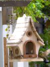 Woodhouse bird house For birds