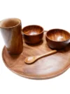 Wooden Bhog Set for Prasadam Save 44% SANATAN